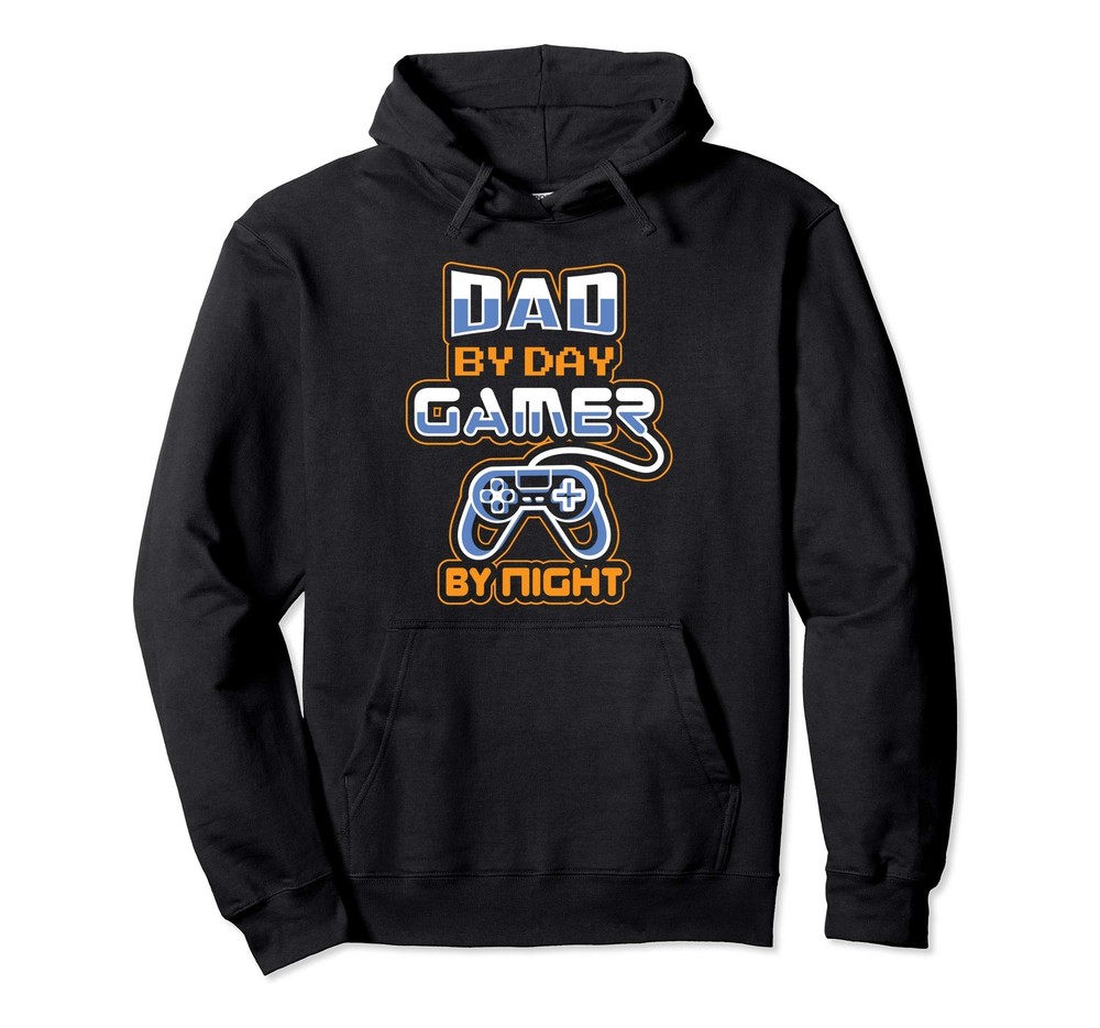 Video Gamer Dad gift for fathers day Pullover Hoodie