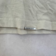 Represent Arch Logo T-shirt with Contrast Collar Size XS