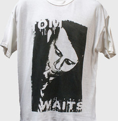 Tom Waits Smoking T-shirt White Unisex All sizes S to 5XL