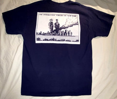 VTG 9/11 Twin Towers New York T-Shirt FDNY NYPD World Trade Center POLICE Fire