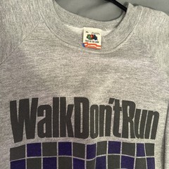 1988 Walk Don’t Run Grey/purple Vintage Shirt Men’s XL