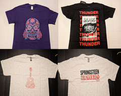 4 Brand New Unisex Custom Graphic Tees Size M