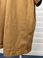 Carhartt Relaxed Fit Brown Pocket Logo Crew Neck Short Sleeve T-Shirt Men’s L