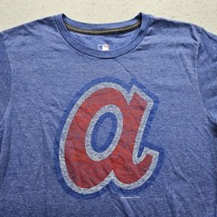 Ring Spun Soft Men’s Medium Blue Graphic Shirt