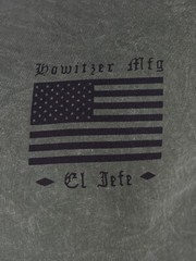 Howitzer Style Men’s T-Shirt EL JEFE Military Grunt MFG