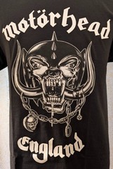 Officially Licensed Double-Sided Motorhead England Rock Band T-Shirt Merch