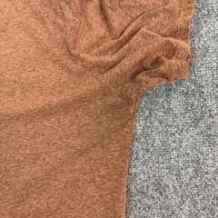 Gustin Shirt Mens Large Brown Heather V Neck Tri Blend T-Shirt California USA