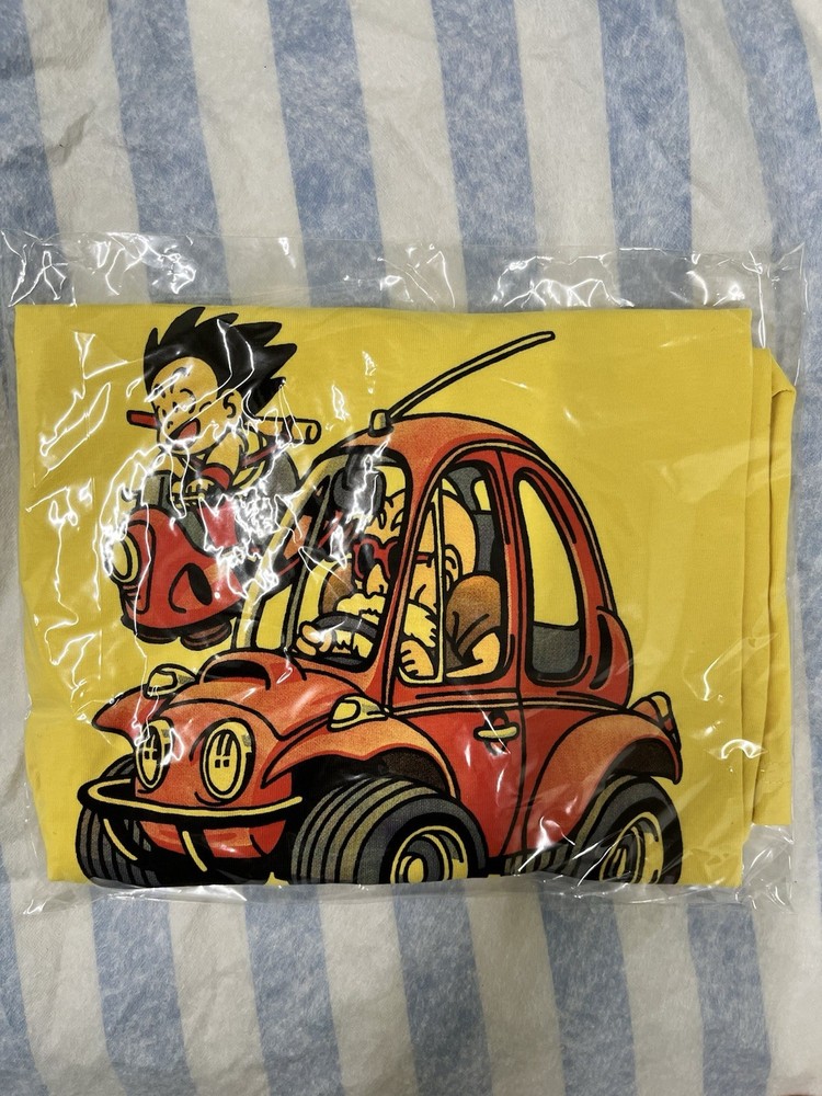 Rare Goku and Master Roshi Dragonball T-Shirt Japan Size XL from GU