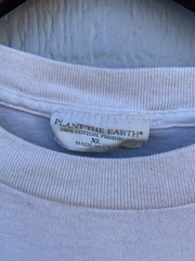 Vintage 90s Nature Seasonal Summer Spring Winter Autumn Xl White Shirt