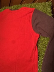 Polo Ralph Lauren Colorblock Waffle-Knit Thermal Long-Sleeve Shir Size L