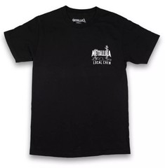 Metallica Black Box 5th Member Exclusive Load Stage Local Crew Graphic Tee Large