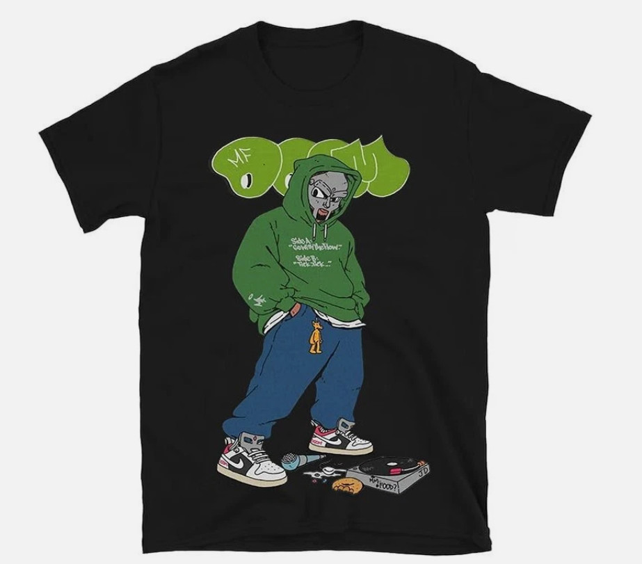 MF DOOM Hip Hop Men T Shirt Black Cotton Unisex S-5XL 1V0835 NEW