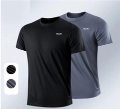 Camiseta De Compresión De Deportes Para Hombres Camisa De Manga Corta Deportiva