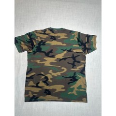Supreme Arc Logo Woodland Camo T Shirt Green Brown Tee Size L