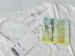 Wellen surf x UNIQLO NWT T-Shirt Size L White Japan