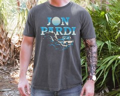 Jon Pardi T-Shirt Country Music on Premium Vintage Black Comfort Colors Tee