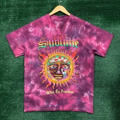 Sublime 40oz to Freedom Rock Band Tie-Dye T-Shirt Size Large