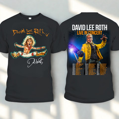 David Lee Roth Shirt, North American Tour 2026 Tee, Concert Fan Gift