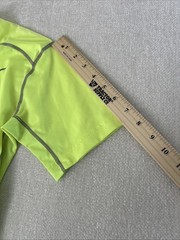 Nike Pro Combat Men’s Compression Training Short Sleeve T-Shirt Volt Yellow Sz M