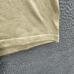 Vintage Screen Stars Shirt Adult Small Tan Single Stitch UW Lacrosse Wi 80s