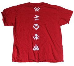 Brooklyn Projects Voltron Collective T-Shirt Men’s Size XL Red Graphic Cosplay