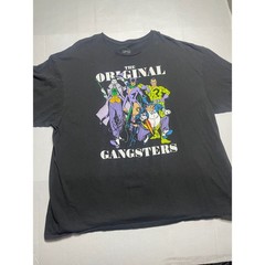DC Comics Originals The Joker Catwoman Riddler Gangsters T Shirt 3XL Black