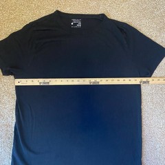 Perry Ellis Portfolio Men’s T‑Shirt Black XL Short Sleeve Crewneck Cotton Blend
