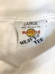 Hard Rock Cafe London T‑Shirt Men’s Large Heavy Tee Original Graphic White