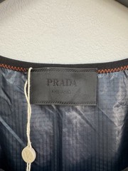 Prada SS17 Mens Runway Ripstop Tank top Navy size Medium