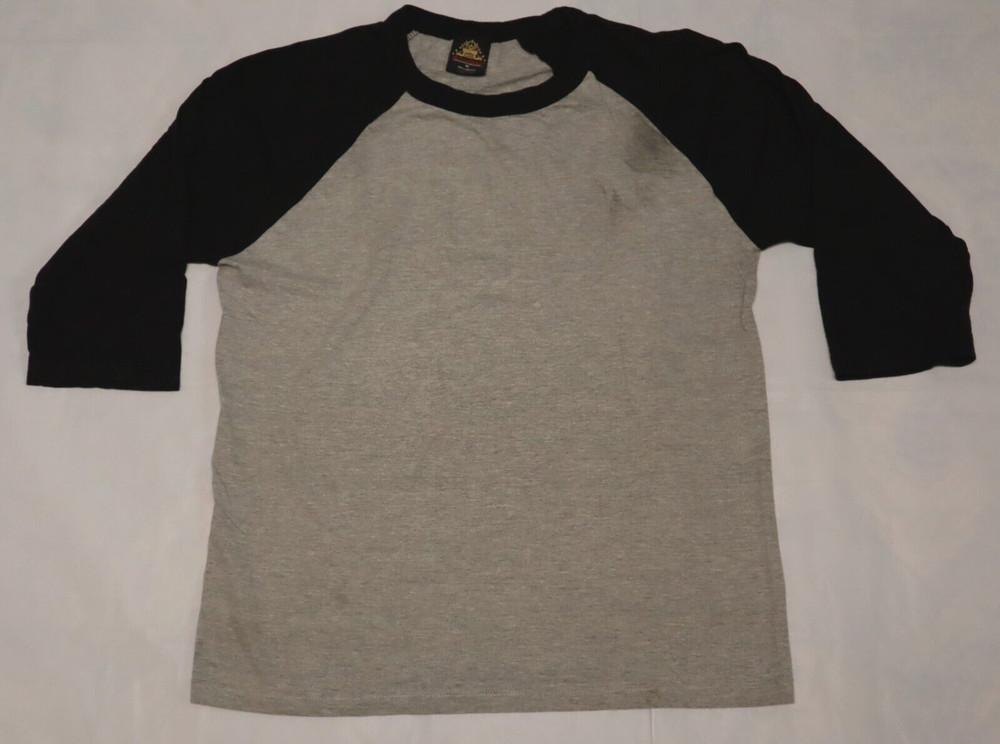 KNOCKER mens 3/4 sleeve 100% cotton T shirt size M