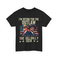 Vintage I’m Voting For The Outlaw And The Hillbilly 2024 T-Shirt