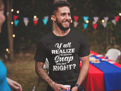 Funny I’m Gonna Snap One Day Gift T shirt Rude Humor Offensive Sarcastic T-Shirt