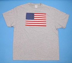 American Pride Red White and Blue Men’s T-shirt Size 2XL