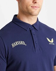 Castore x Navy Harvard Polo Shirt | New w/Tags | Authentic & Top Quality Item