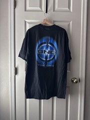 Vintage Y2K The One Black XL Jet Li T Shirt