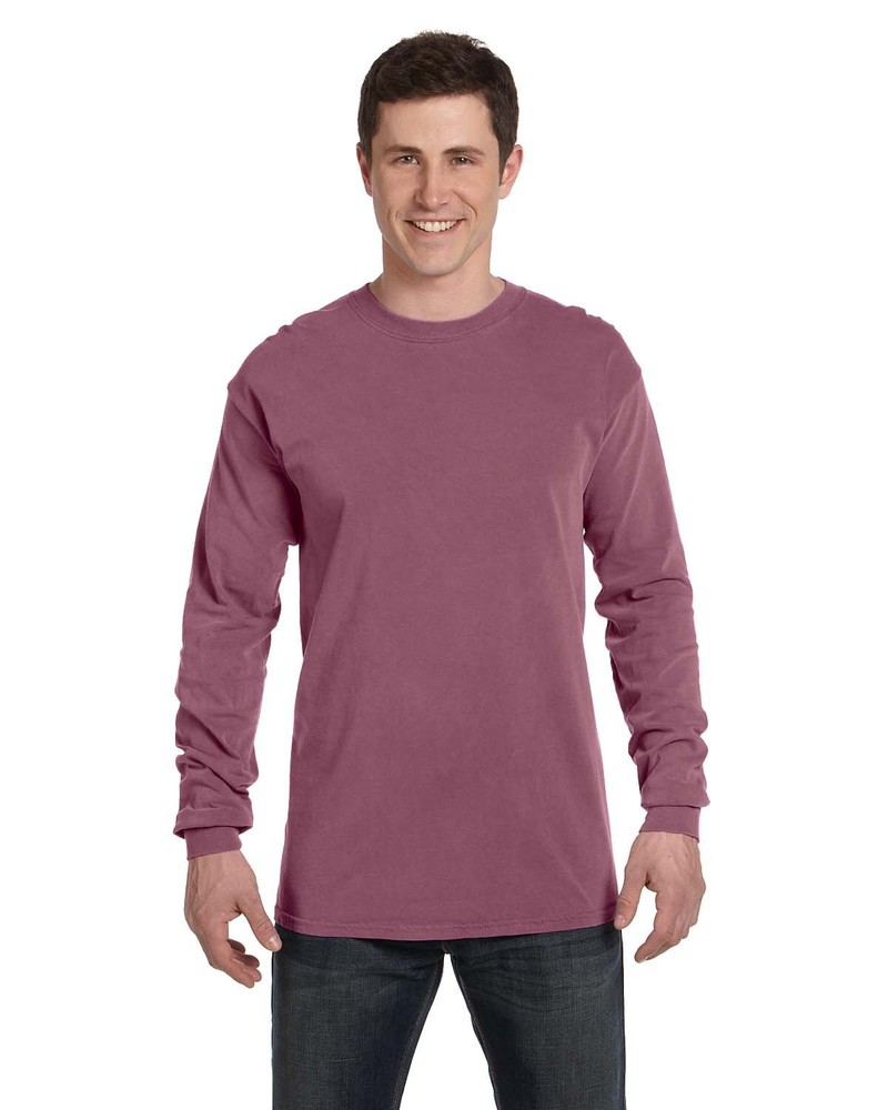 10 Pack Of Comfort Colors C6014 Adult Heavyweight RS Long Sleeve T-Shirt