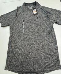 Under Armour Mens UA Tech 2.0 T-Shirt Short Sleeve – 1326413 – SMALL – Black Gra