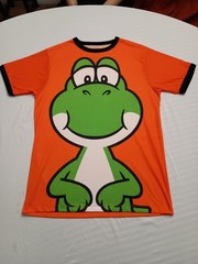 Yoshi T Shirt, Size Medium, Super Nintendo World, Universal Studios, Full Image