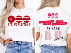 BTS Kpop World Tour 2026 Fan Tee S-4XL