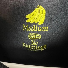 CLBN No Running New Balance Black Graphic T-Shirt Mens Medium