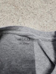 BCG Men’s Solid Gray Short Sleeve T-shirt Size XL