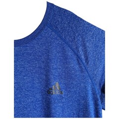 Adidas Ultimate Tee Short Sleeve Athletic T Shirt Mens 2XL Heather Blue