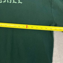 Eighty Eight Brand Graphic Tee Gothic Style “Chill” Unisex M Green