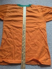 Dead Stock Never Used Single Stitches Russell 70s vintage XS Ringer t shirt USA