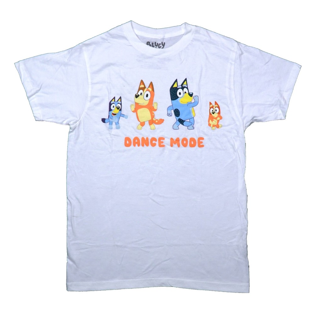 Bluey New Adult T-Shirt – Bingo Bluey Bandit Chilli Dance Mode