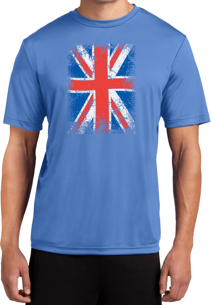 Buy Cool Shirts Union Jack T-shirt Flag Moisture Wicking Tee