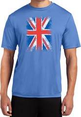 Buy Cool Shirts Union Jack T-shirt Flag Moisture Wicking Tee