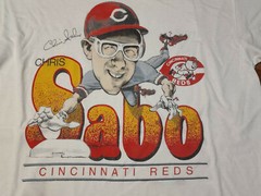 Chris Sabo Cincinnati Reds T-shirt White Unisex All Sizes S to 5XL JJ4500