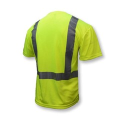Radwear Class 2 Hi-Viz T-Shirt with Max-Dri™, Green, size 2 XL, ST11-2PGS