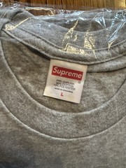 Supreme The Grinch T Shirt Size Large (Gray) 100% Authentic